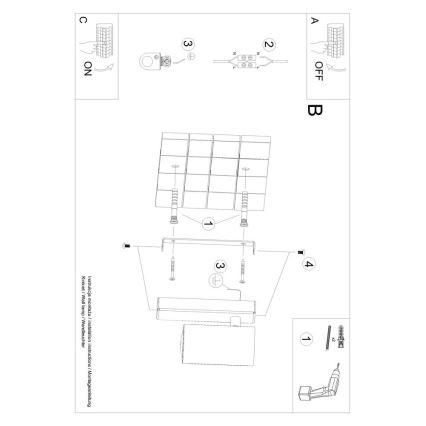 Applique murale UTTI 1xGU10/40W/230V blanc