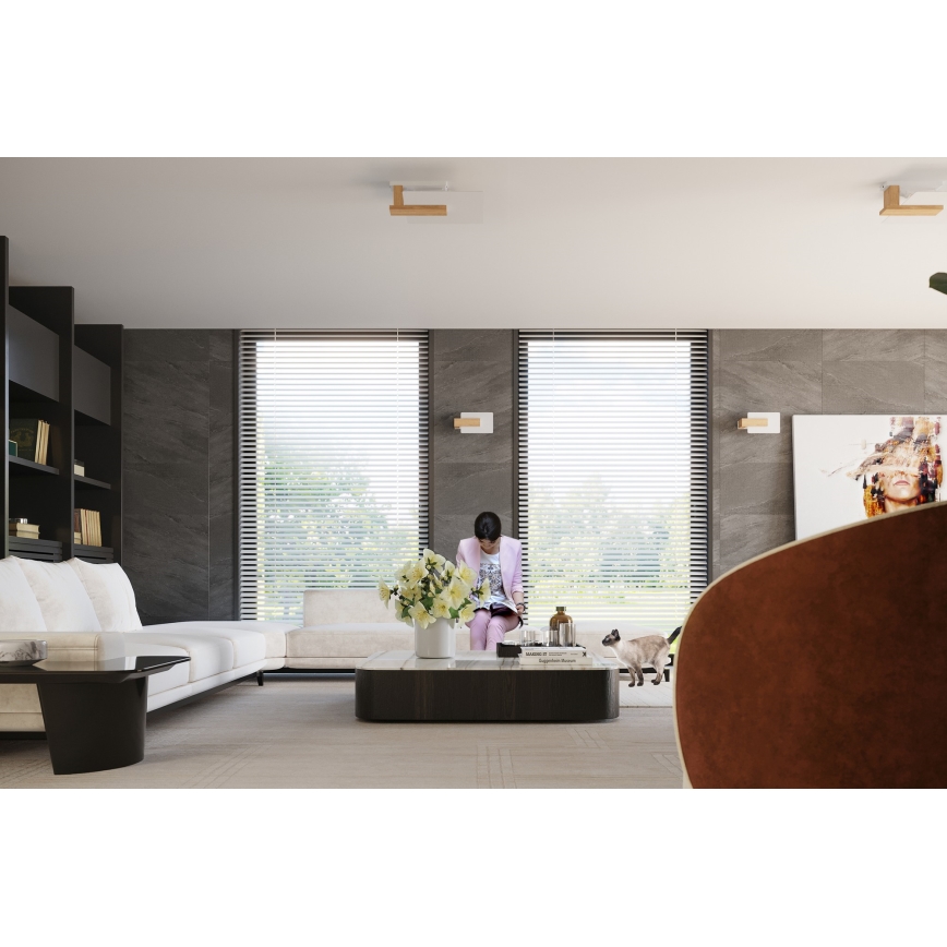 Plafonnier LAPPO 2xE27/15W/230V beige