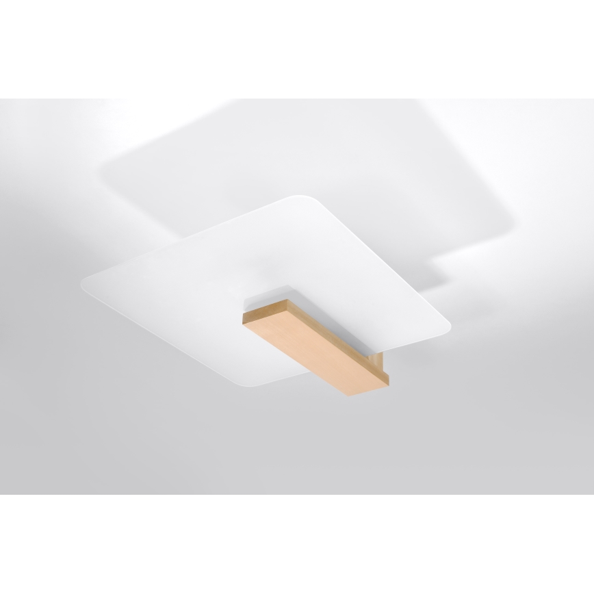 Plafonnier LAPPO 2xE27/15W/230V beige