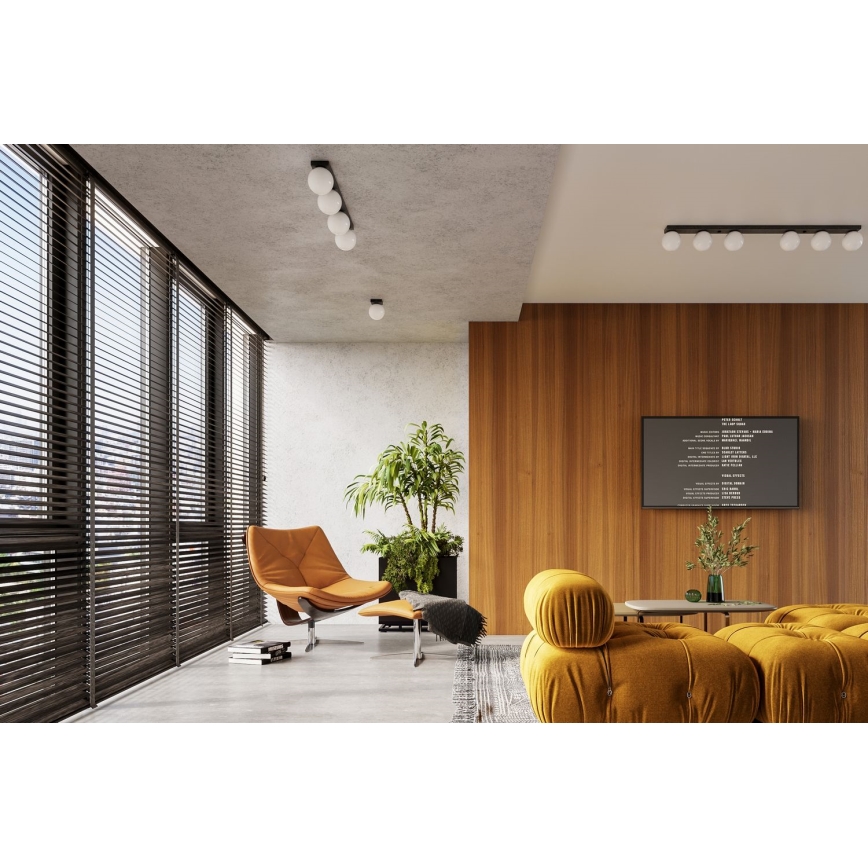 Plafonnier YOLI 3xG9/12W/230V noir