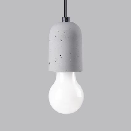 Suspension filaire NESO 1xE27/15W/230V araignée béton