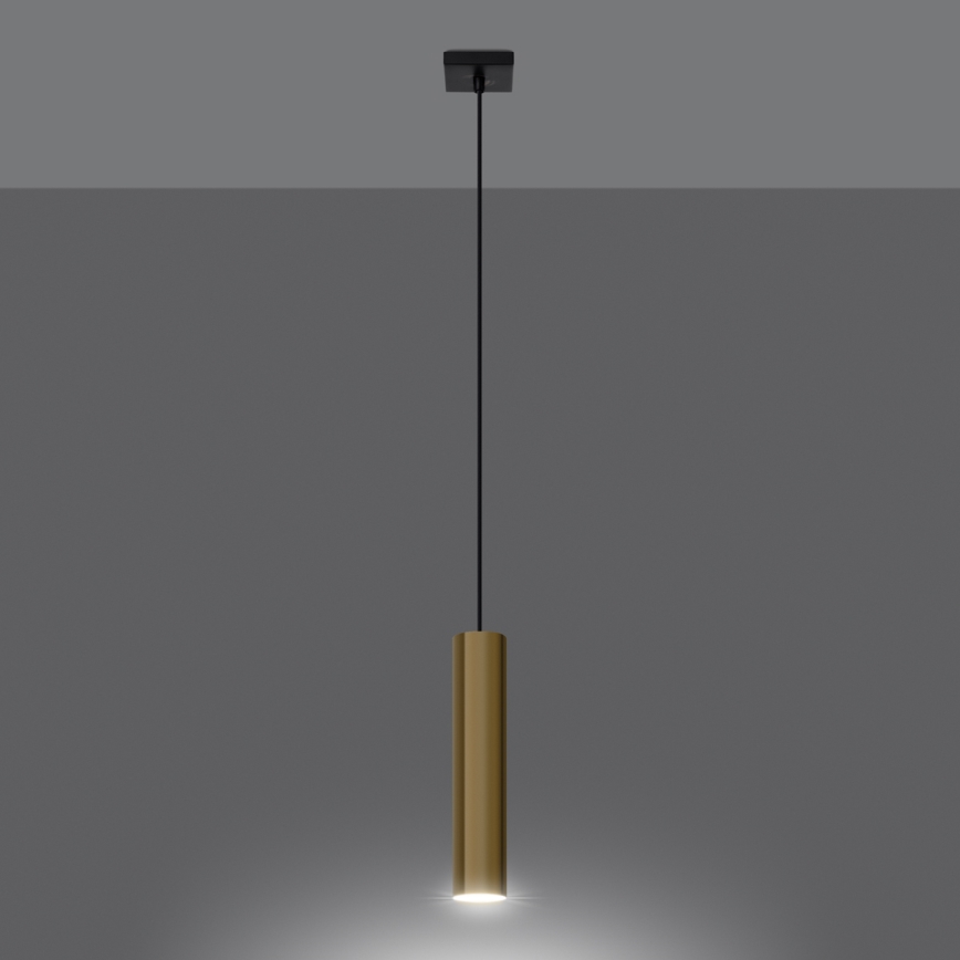 Suspension filaire LAGOS 1xGU10/10W/230V doré