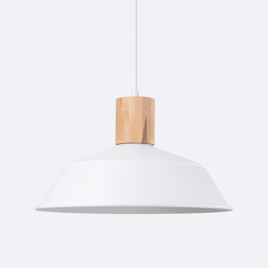 Suspension filaire FANO 1xE27/15W/230V d. 34 cm blanc