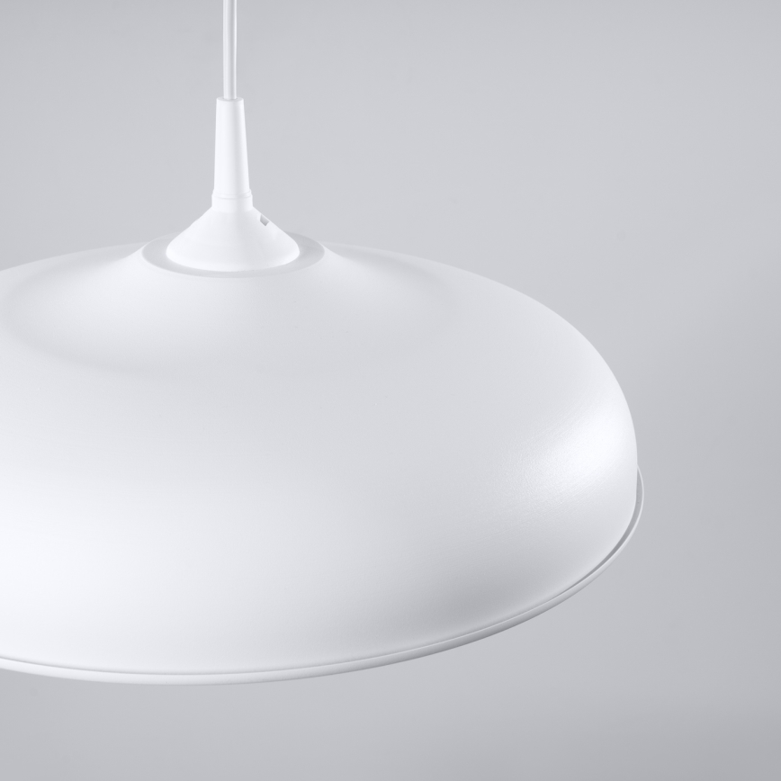 Suspension filaire GINA 1xE27/15W/230V d. 38 cm blanc