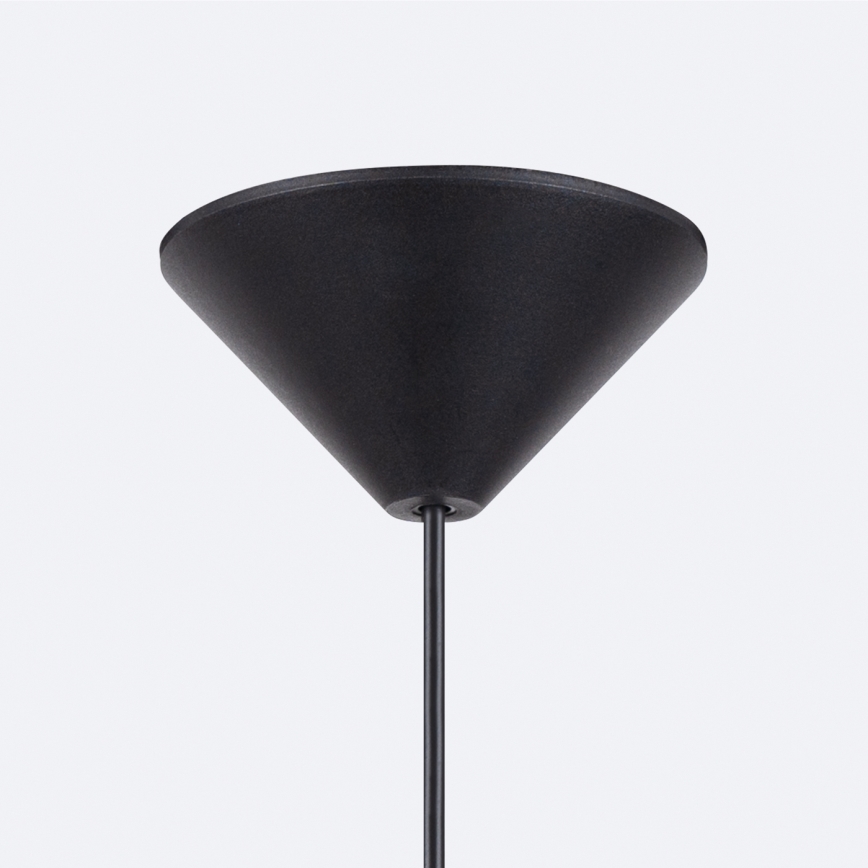 Suspension filaire GINA 1xE27/15W/230V d. 38 cm noir