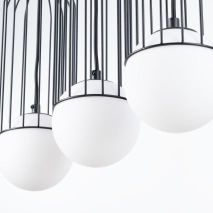 Suspension filaire BRINA 3xG9/8W/230V noir