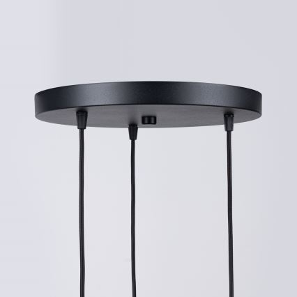 Suspension filaire BRINA 3xG9/8W/230V noir