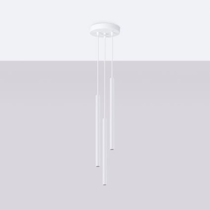 Suspension filaire ARCHE 3xG9/8W/230V blanc