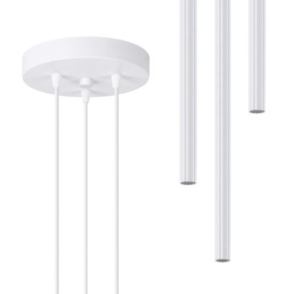 Suspension filaire ARCHE 3xG9/8W/230V blanc