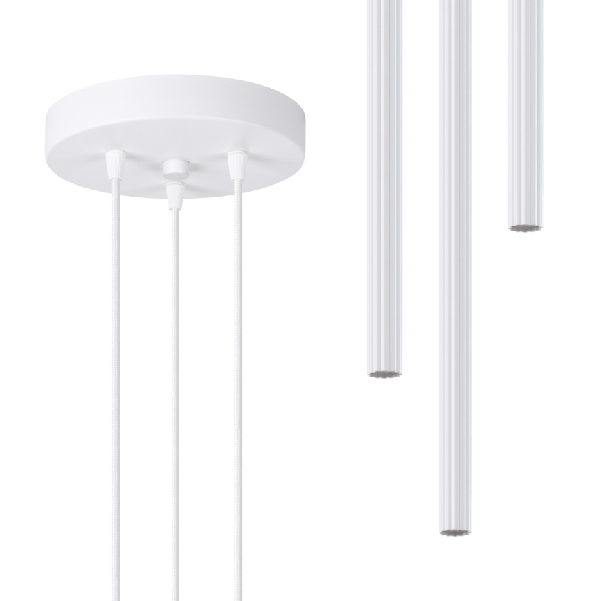 Suspension filaire ARCHE 3xG9/8W/230V blanc