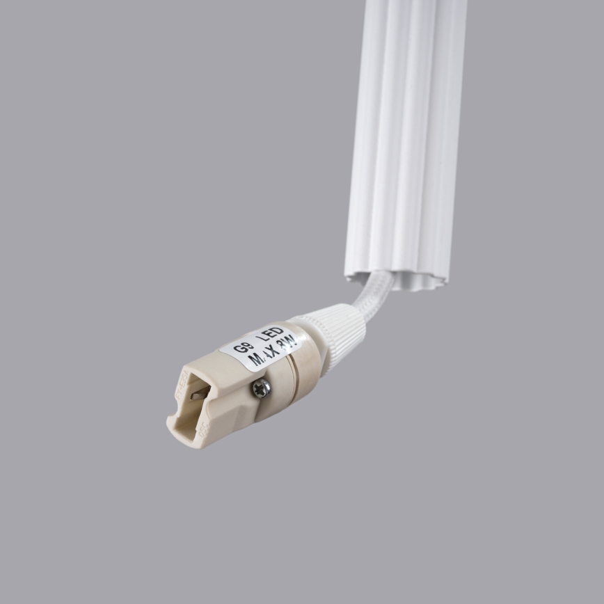 Suspension filaire ARCHE 3xG9/8W/230V blanc