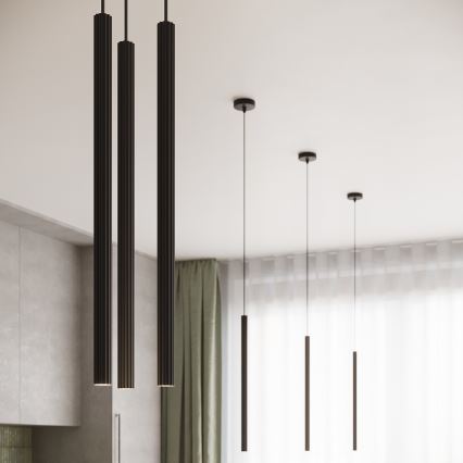 Suspension filaire ARCHE 3xG9/8W/230V noir