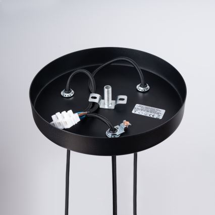 Suspension filaire ARCHE 3xG9/8W/230V noir