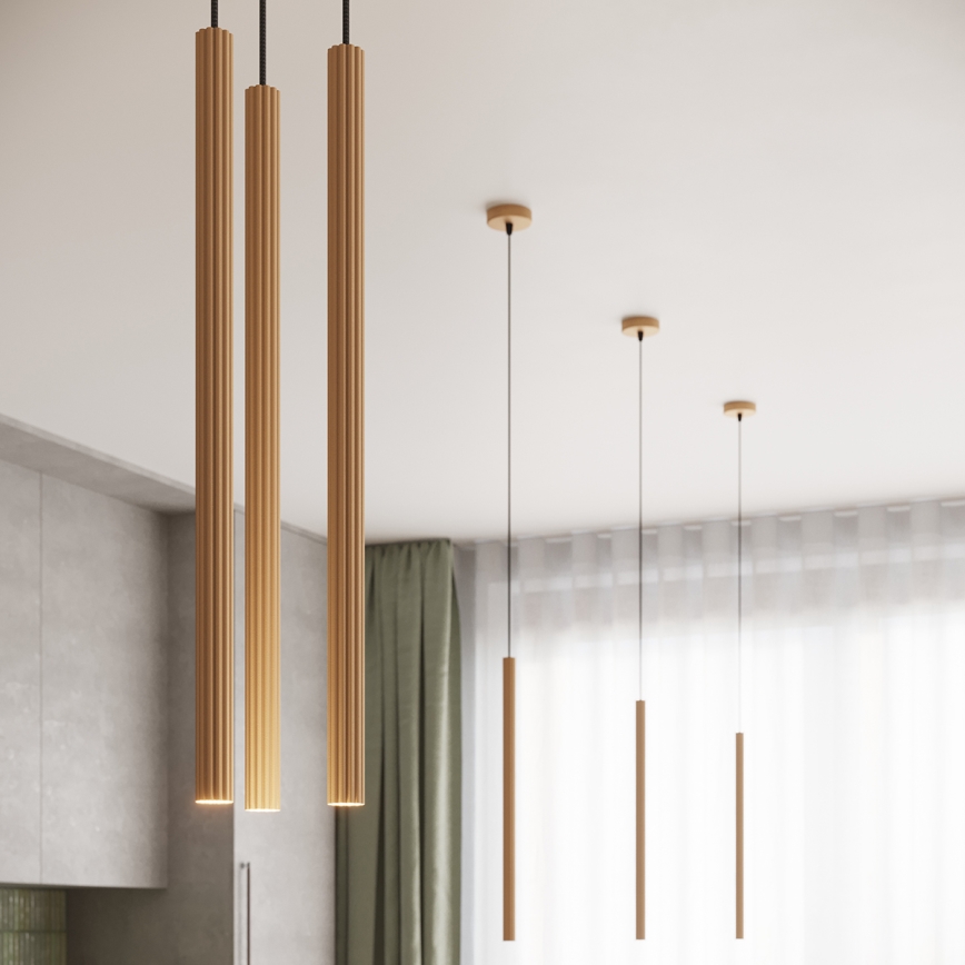 Suspension filaire ARCHE 3xG9/8W/230V doré