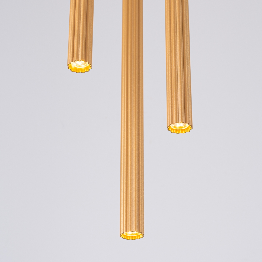Suspension filaire ARCHE 3xG9/8W/230V doré
