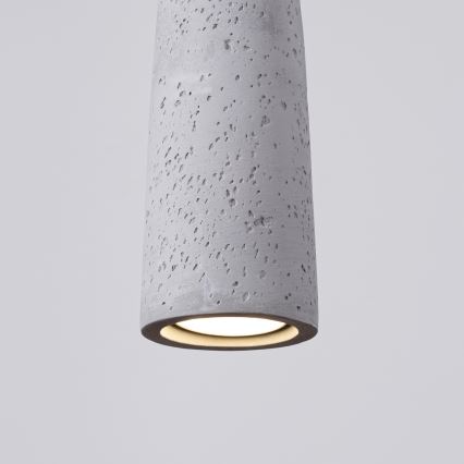 Suspension filaire ELECTRA 1xGU10/10W/230V béton/gris