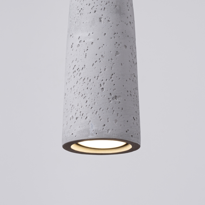 Suspension filaire ELECTRA 1xGU10/10W/230V béton/gris