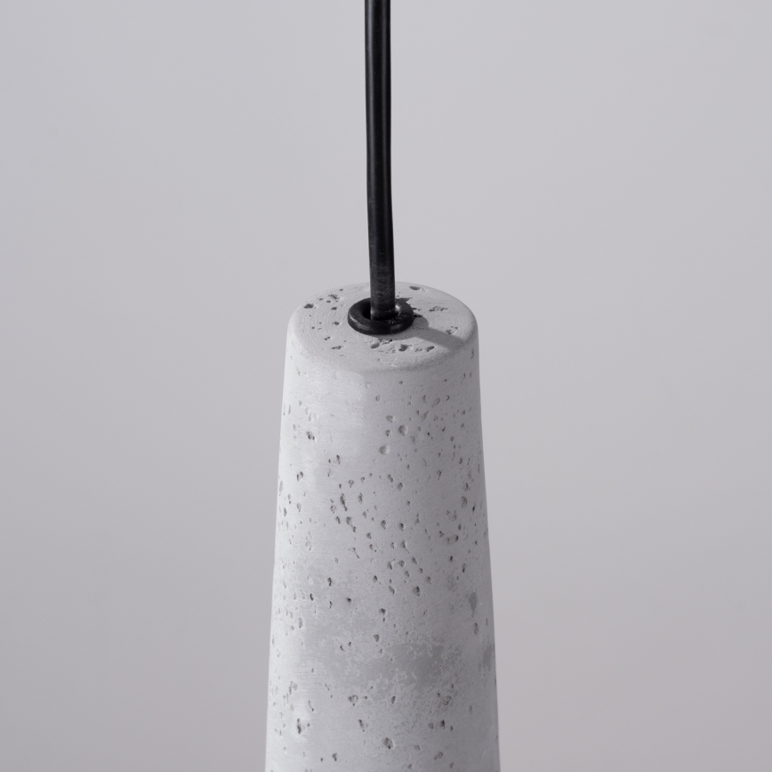 Suspension filaire ELECTRA 1xGU10/10W/230V béton/gris