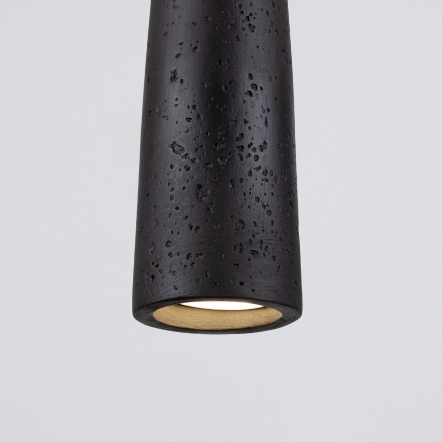 Suspension filaire ELECTRA 1xGU10/10W/230V béton/noir