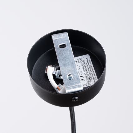 Suspension filaire ELECTRA 1xGU10/10W/230V béton/noir