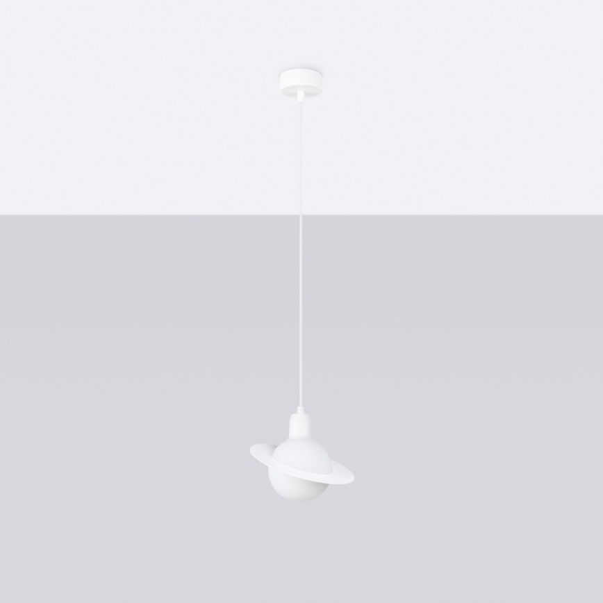 Suspension filaire HYPERION 1xG9/8W/230V blanc