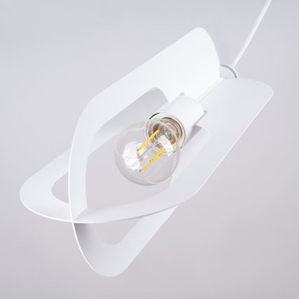 Suspension filaire NICUS 3xE27/15W/230V blanc