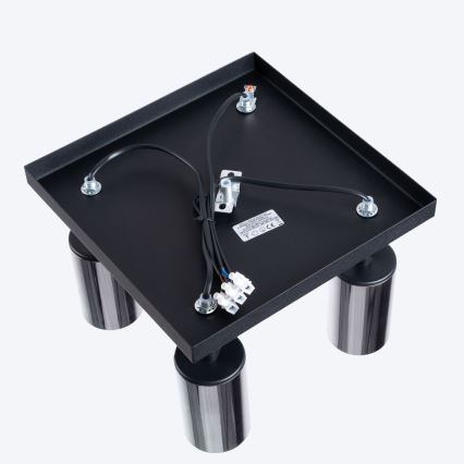 Spot WINX 4xGU10/10W/230V noir/chrome brillant