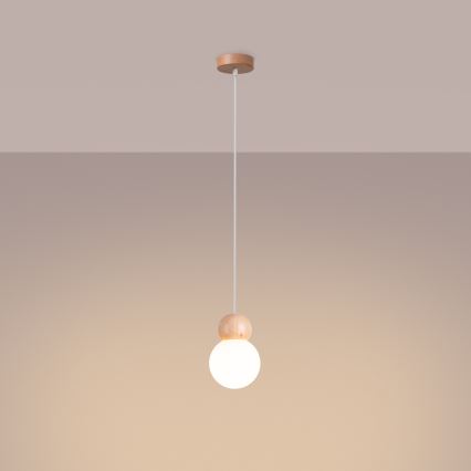 Suspension filaire PEKKA 1xG9/8W/230V blanc