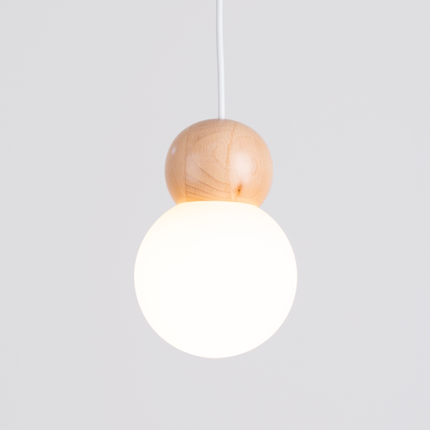 Suspension filaire PEKKA 3xG9/8W/230V blanc