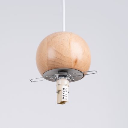 Suspension filaire PEKKA 3xG9/8W/230V blanc