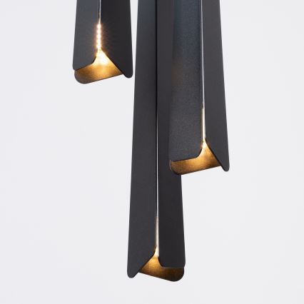 Suspension filaire PRYSM 3xG9/8W/230V noir