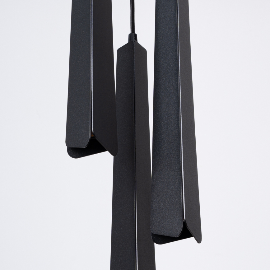 Suspension filaire PRYSM 3xG9/8W/230V noir
