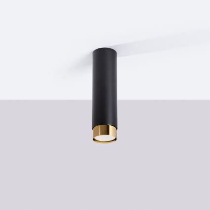 Spot NERO 1xGU10/10W/230V 22,5 cm noir/doré