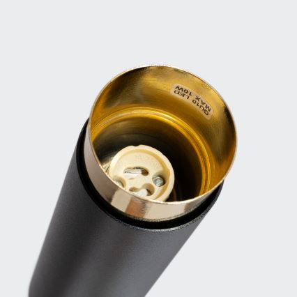 Spot NERO 1xGU10/10W/230V 22,5 cm noir/doré