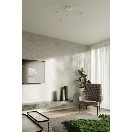 Applique murale LOOP 1xE27/15W/230V blanc