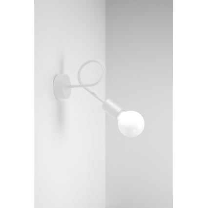 Applique murale LOOP 1xE27/15W/230V blanc
