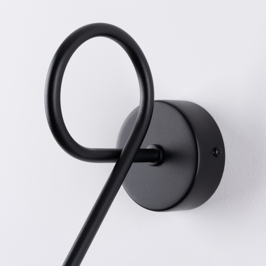 Applique murale LOOP 1xE27/15W/230V noir