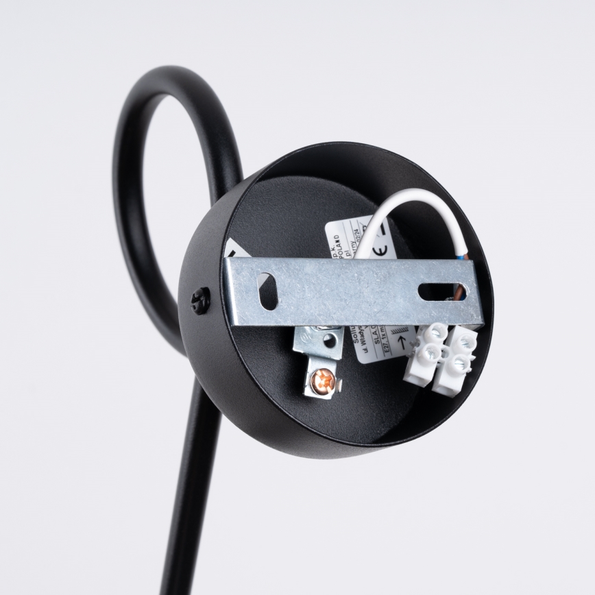 Applique murale LOOP 1xE27/15W/230V noir