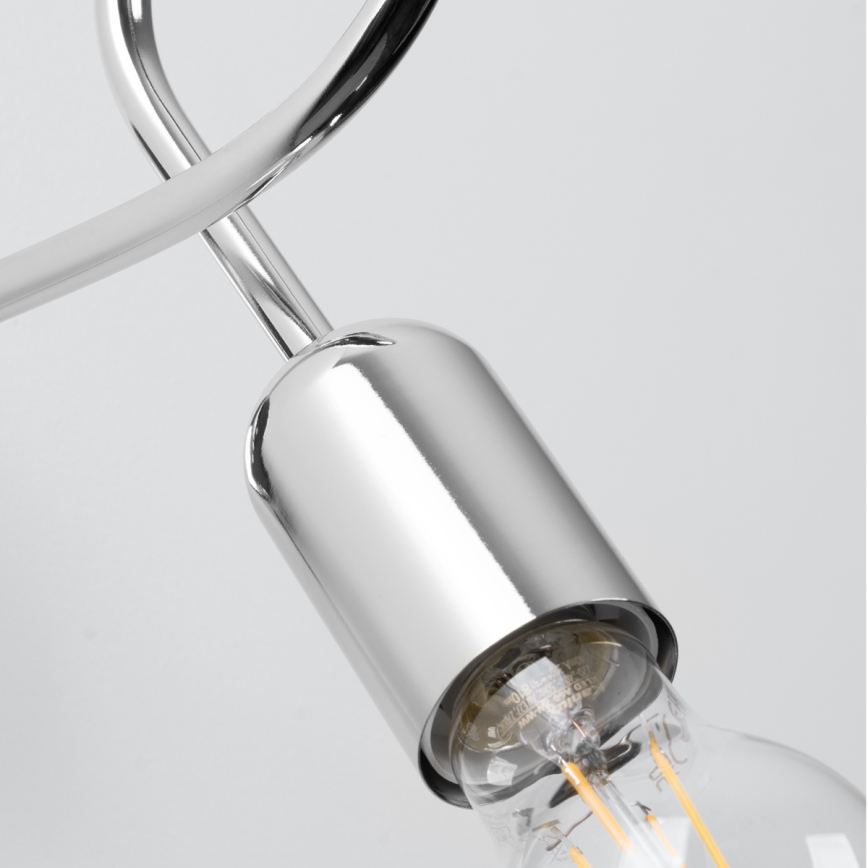 Applique murale LOOP 1xE27/15W/230V chrome brillant