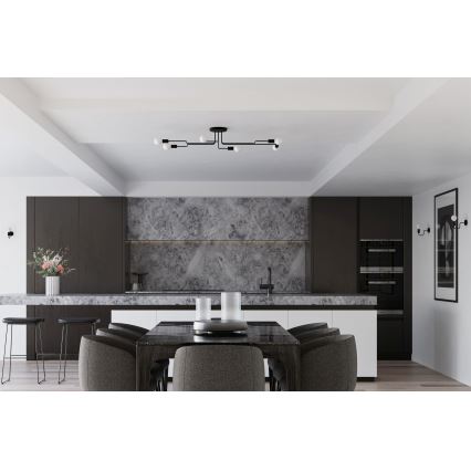 Applique murale VECTOR 1xE27/15W/230V noir