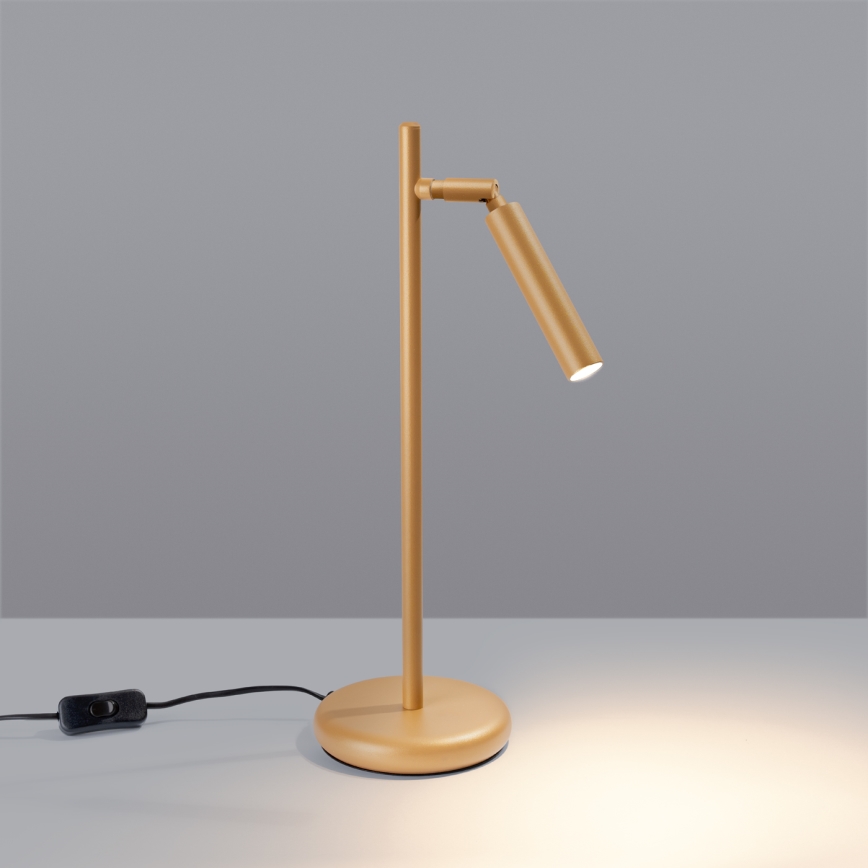 Lampe de table PASTELO 1xG9/8W/230V doré