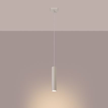 Suspension filaire LAGOS 1xGU10/10W/230V crème