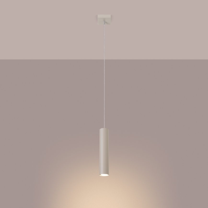 Suspension filaire LAGOS 1xGU10/10W/230V crème