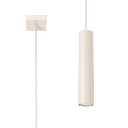 Suspension filaire LAGOS 1xGU10/10W/230V crème