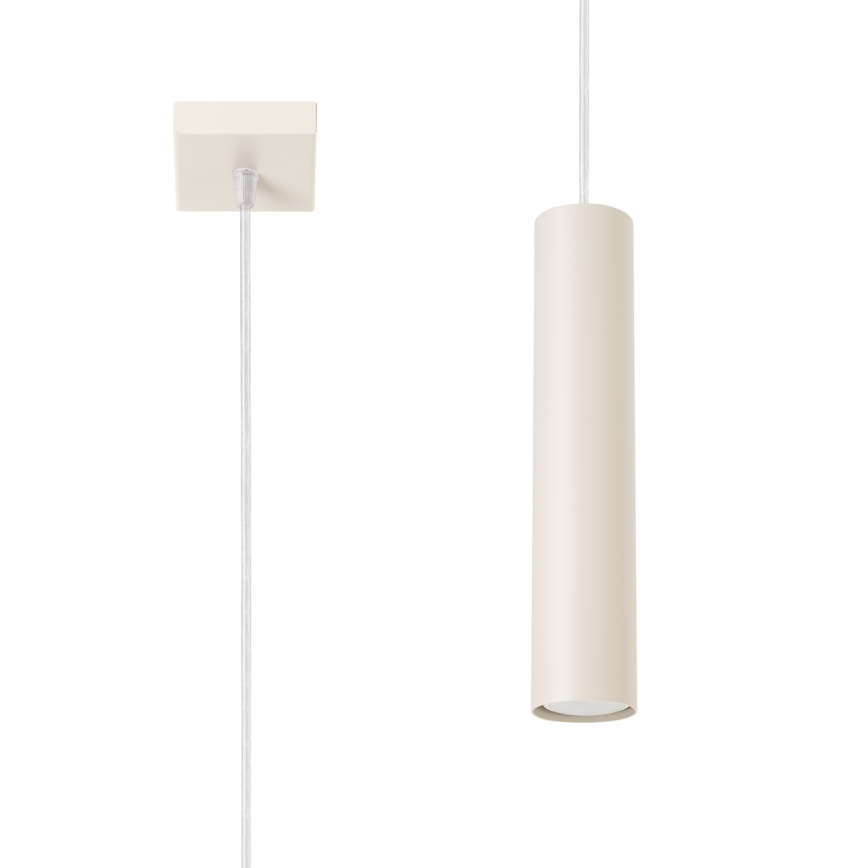 Suspension filaire LAGOS 1xGU10/10W/230V crème