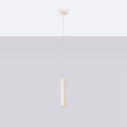 Suspension filaire LAGOS 1xGU10/10W/230V crème