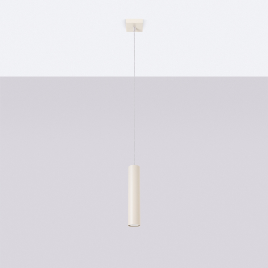 Suspension filaire LAGOS 1xGU10/10W/230V crème