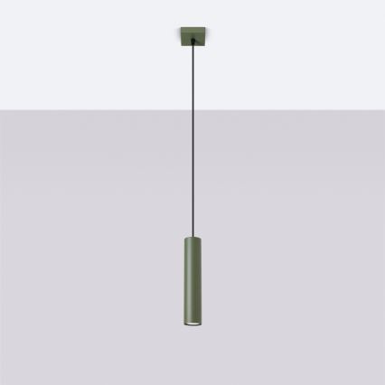 Suspension filaire LAGOS 1xGU10/10W/230V vert