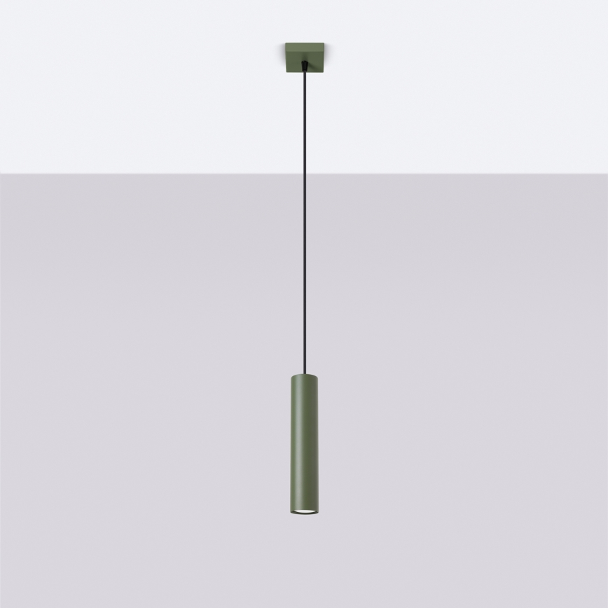Suspension filaire LAGOS 1xGU10/10W/230V vert