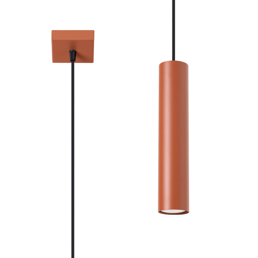 Suspension filaire LAGOS 1xGU10/10W/230V rouge